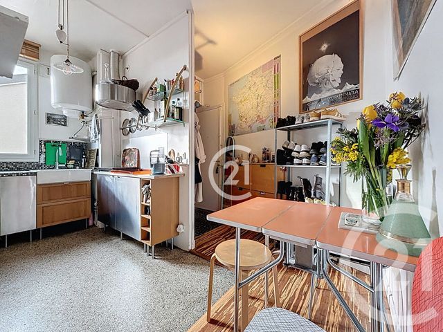 Appartement F2 à vendre - 2 pièces - 42.02 m2 - MONTREUIL - 93 - ILE-DE-FRANCE - Century 21 Croix De Chavaux