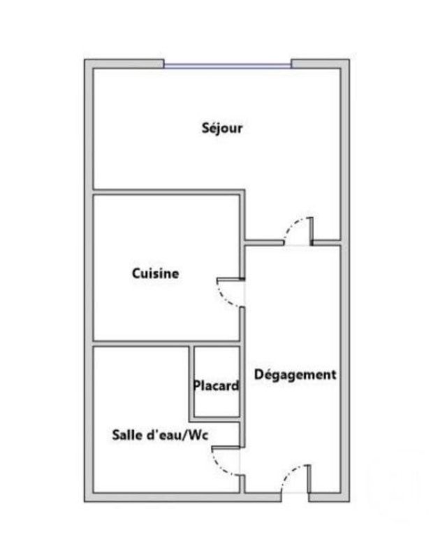 Appartement Studio à vendre - 1 pièce - 16.21 m2 - MONTREUIL - 93 - ILE-DE-FRANCE - Century 21 Croix De Chavaux
