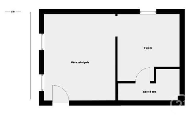 Appartement F1 à vendre - 1 pièce - 25.84 m2 - MONTREUIL - 93 - ILE-DE-FRANCE - Century 21 Croix De Chavaux