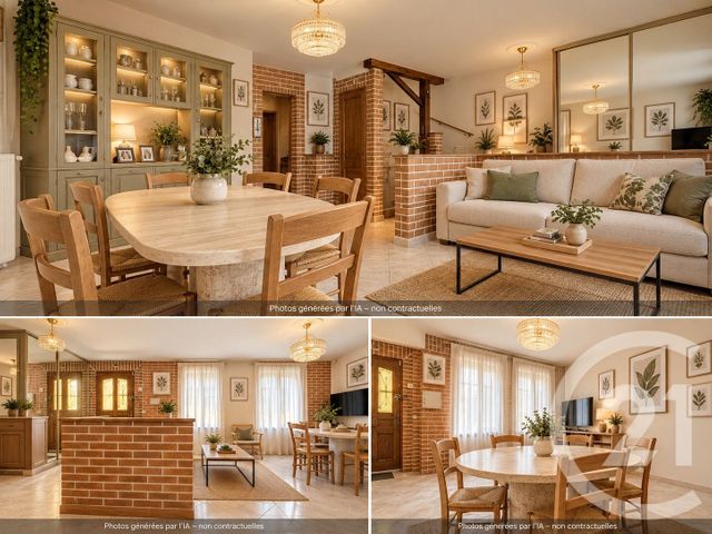 maison à vendre - 5 pièces - 97.75 m2 - MONTREUIL - 93 - ILE-DE-FRANCE - Century 21 Croix De Chavaux